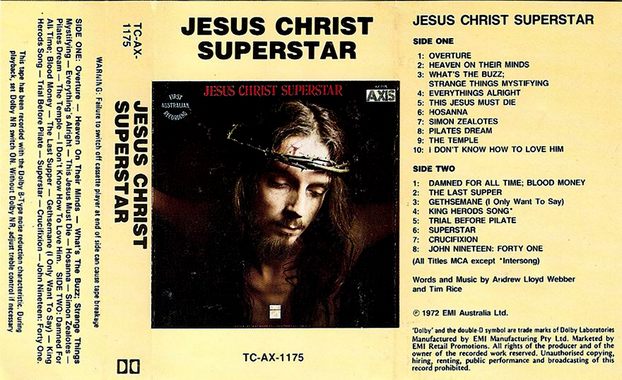 First Australian Cast (1972) - Jesus Christ Superstar Zone
